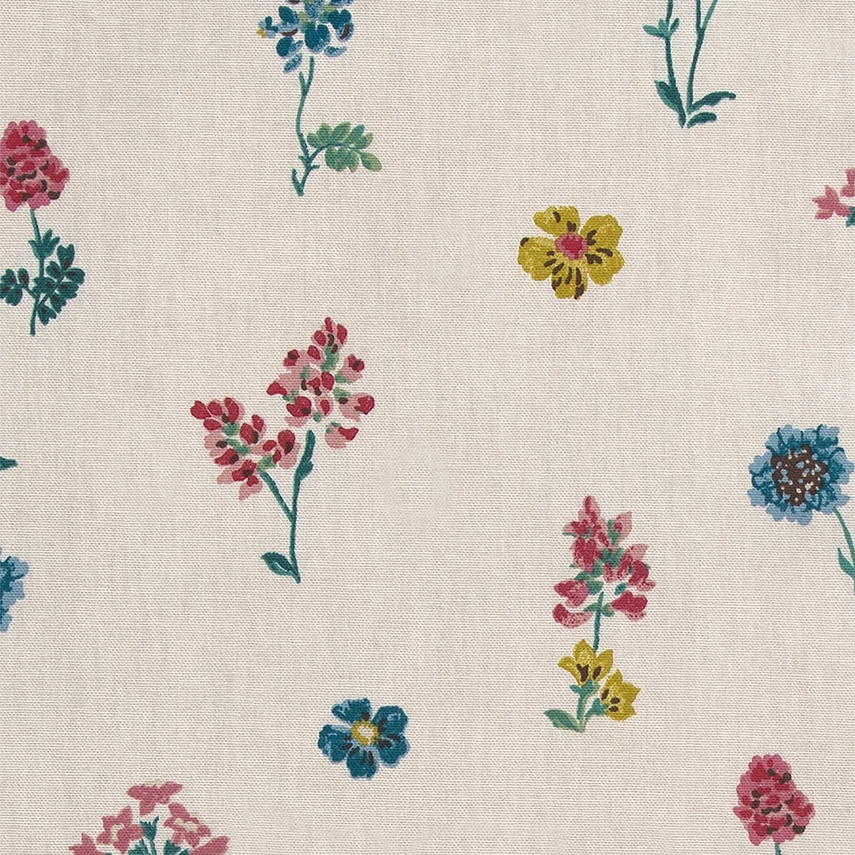 Product photograph of Cath Kidston Sprig Twilight Multi Roman Blind from Choice Furniture Superstore.